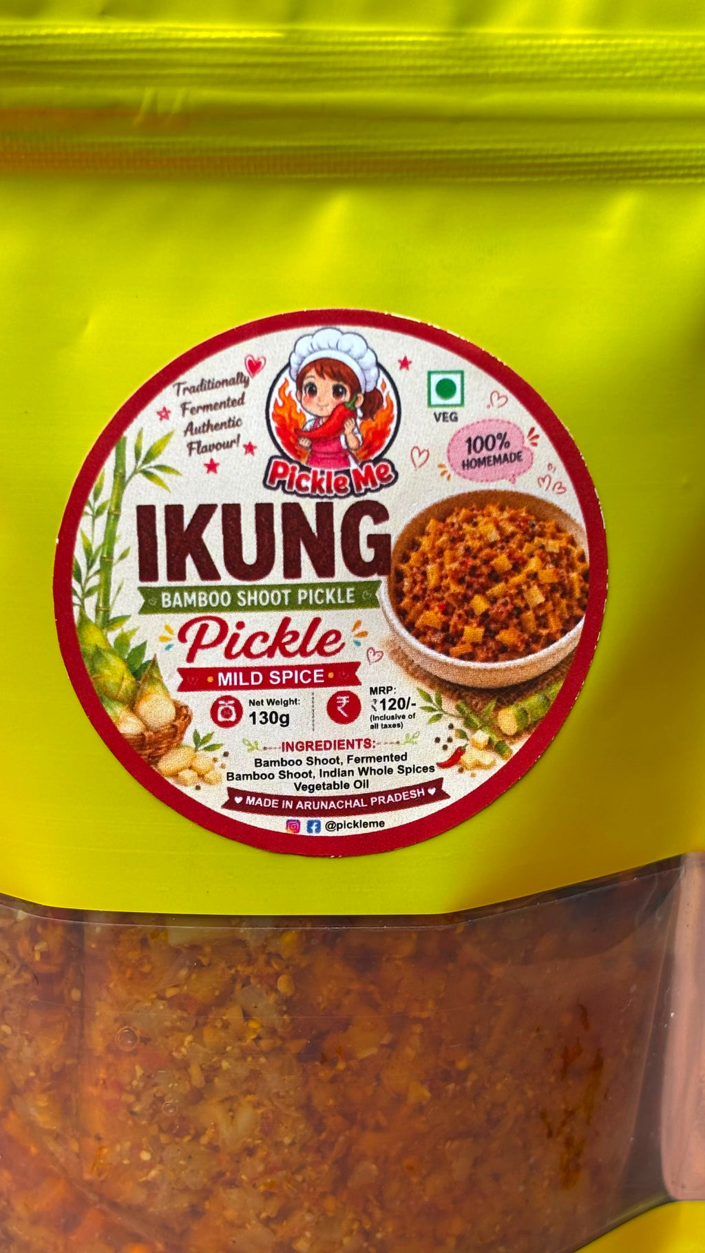 ✨IKUNG Pickle✨[NEWITEM](Fermented Bamboo) MILD spice