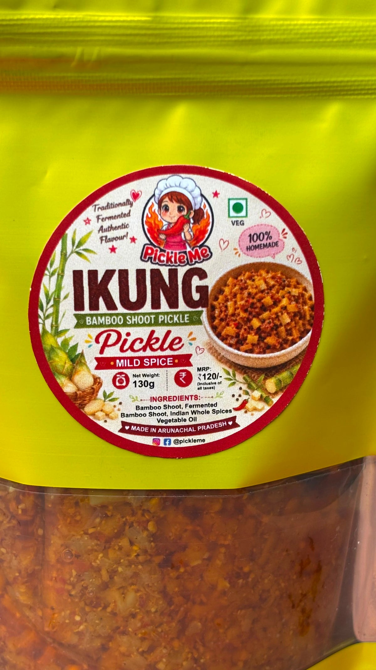 ✨IKUNG Pickle✨[NEWITEM](Fermented Bamboo) MILD spice