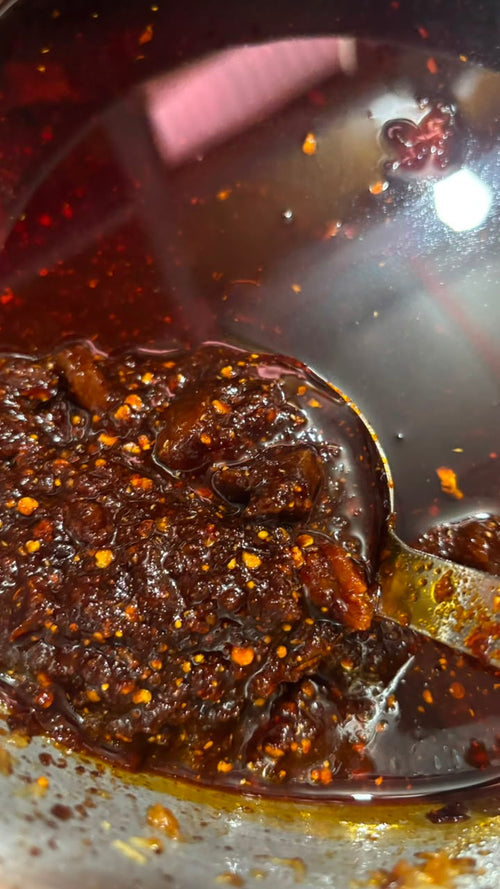 Pork flavoured Chilli-garlic Oil