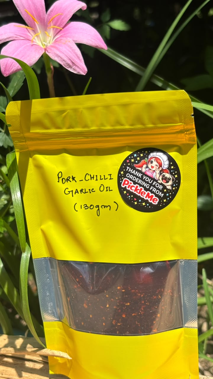 Pork flavoured Chilli-garlic Oil